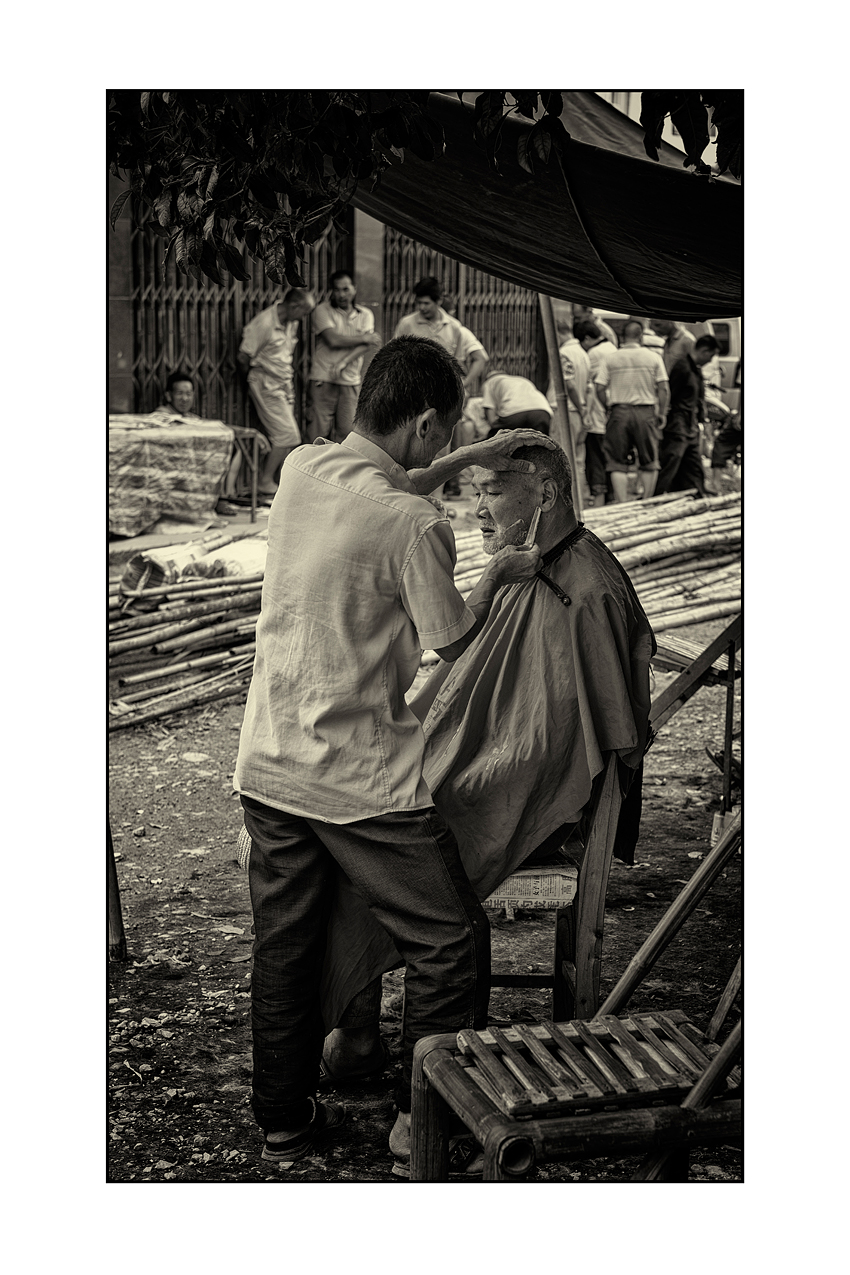 Der Barbier vom Wochenmarkt