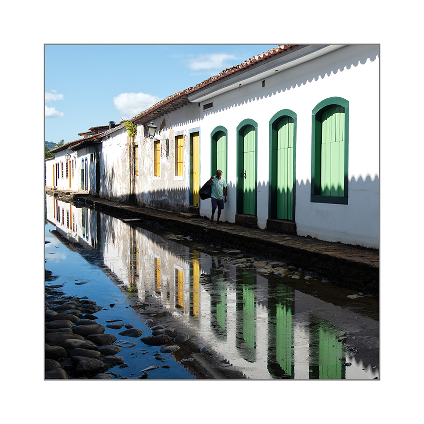 In den Straßen von Paraty