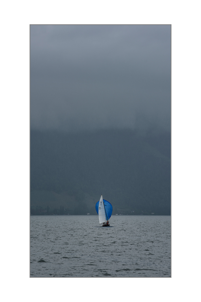 Nebel über dem Vierwaldstätter See